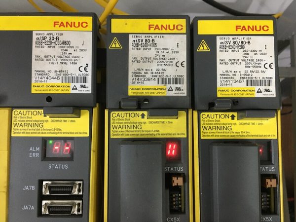 Sửa máy CNC Fanuc Alarm SV0017